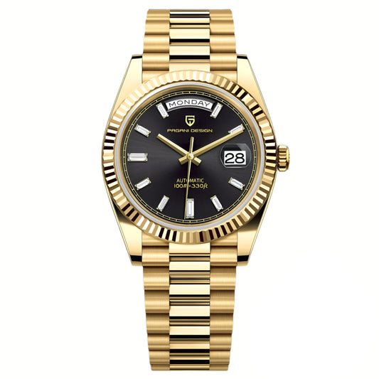 2025 Gold Black Dial Automatic DayDate 40MM